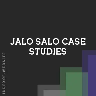 Jalo Salo Case Studies | Indexof