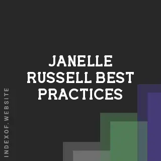Janelle Russell Best Practices | Indexof