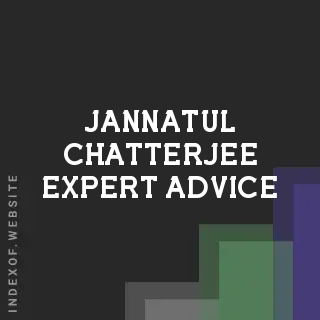 Jannatul Chatterjee Expert Advice | Indexof