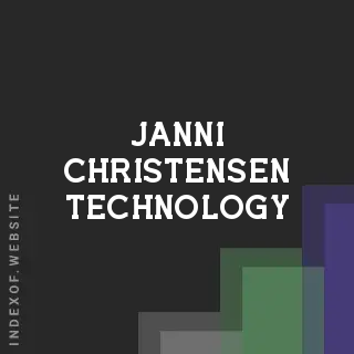 Janni Christensen Technology | Indexof