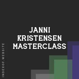 Janni Kristensen Masterclass | Indexof