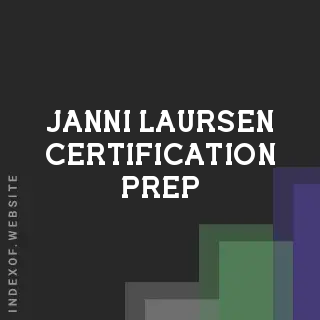 Janni Laursen Certification Prep | Indexof