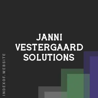 Janni Vestergaard Solutions | Indexof