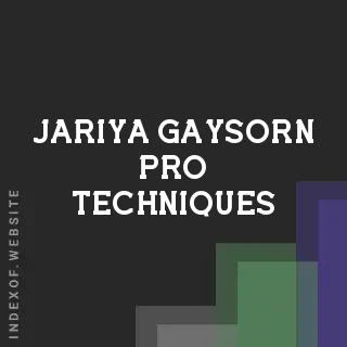 Jariya Gaysorn Pro Techniques | Indexof