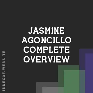 Jasmine Agoncillo Complete Overview | Indexof