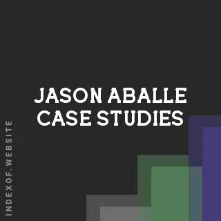 Jason Aballe Case Studies | Indexof
