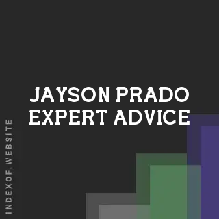 Jayson Prado Expert Advice | Indexof