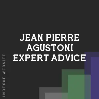 Jean-Pierre Agustoni Expert Advice | Indexof