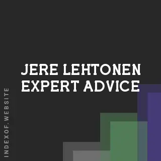 Jere Lehtonen Expert Advice | Indexof