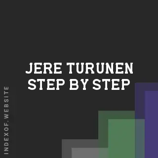 Jere Turunen Step-by-Step | Indexof
