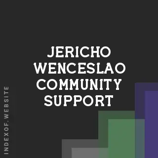 Jericho Wenceslao Community Support | Indexof