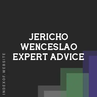 Jericho Wenceslao Expert Advice | Indexof