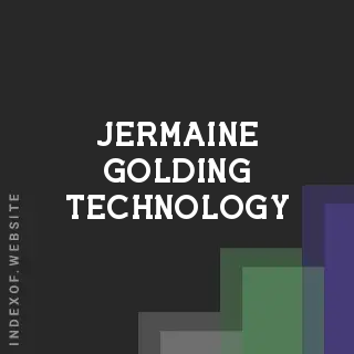 Jermaine Golding Technology | Indexof