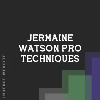 Jermaine Watson Pro Techniques | Indexof