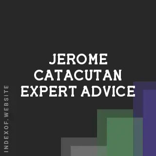 Jerome Catacutan Expert Advice | Indexof