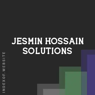 Jesmin Hossain Solutions | Indexof