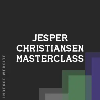 Jesper Christiansen Masterclass | Indexof