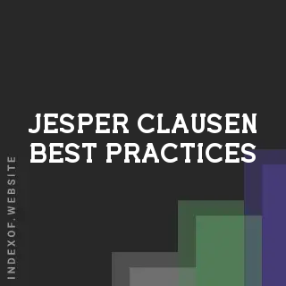Jesper Clausen Best Practices | Indexof