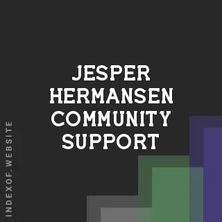 Jesper Hermansen Community Support | Indexof