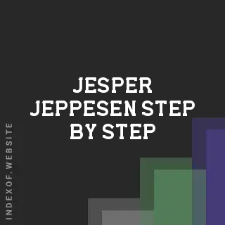 Jesper Jeppesen Step-by-Step | Indexof