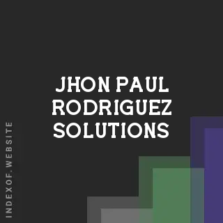 Jhon Paul Rodriguez Solutions | Indexof