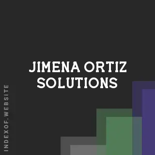 Jimena Ortiz Solutions | Indexof