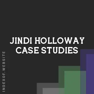 Jindi Holloway Case Studies | Indexof