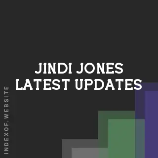 Jindi Jones Latest Updates | Indexof