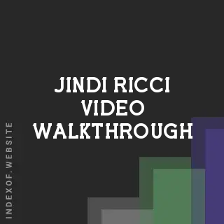 Jindi Ricci Video Walkthrough | Indexof