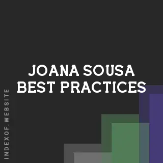 Joana Sousa Best Practices | Indexof