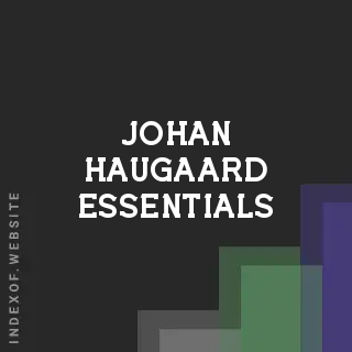 Johan Haugaard Essentials | Indexof