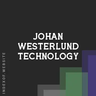 Johan Westerlund Technology | Indexof