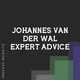 Johannes van der Wal Expert Advice | Indexof