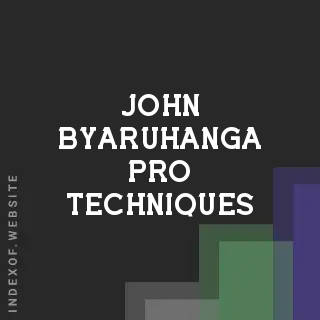 John Byaruhanga Pro Techniques | Indexof