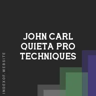 John Carl Quieta Pro Techniques | Indexof