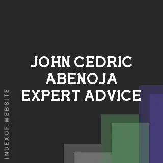 John Cedric Abenoja Expert Advice | Indexof