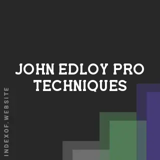 John Edloy Pro Techniques | Indexof