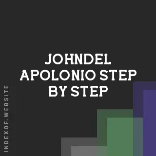 Johndel Apolonio Step-by-Step | Indexof