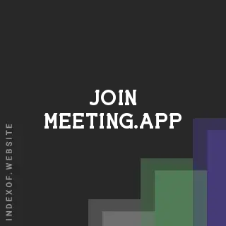join-meeting.app by Vanesa Scarlett site -  Indexof