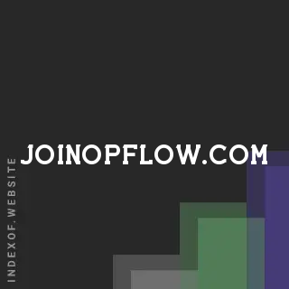 joinopflow.com by Bernice Tam site -  Indexof