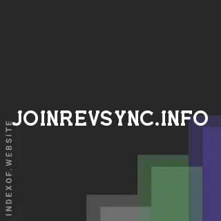 joinrevsync.info by Arnice Candoza site -  Indexof