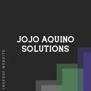 Jojo Aquino Solutions | Indexof