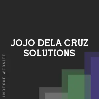 Jojo Dela Cruz Solutions | Indexof