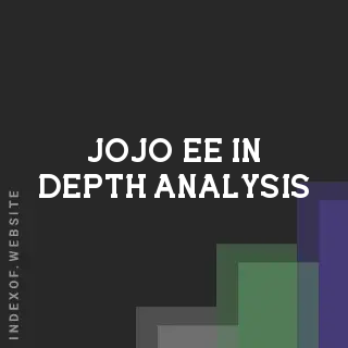 Jojo Ee In-Depth Analysis | Indexof