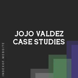 Jojo Valdez Case Studies | Indexof