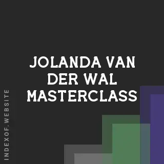 Jolanda van der Wal Masterclass | Indexof