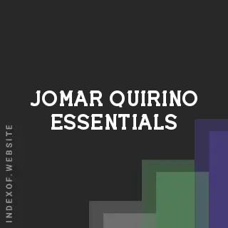 Jomar Quirino Essentials | Indexof