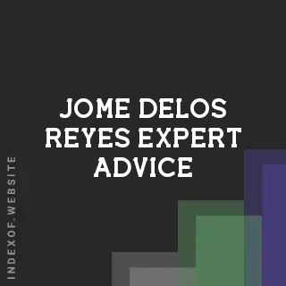 Jome Delos Reyes Expert Advice | Indexof