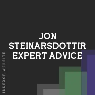 Jon Steinarsdottir Expert Advice | Indexof