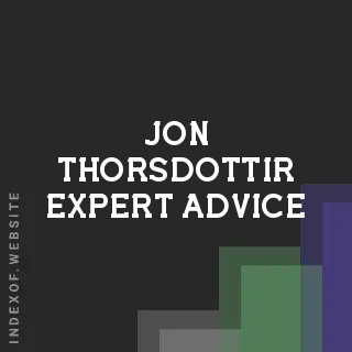 Jon Thorsdottir Expert Advice | Indexof
